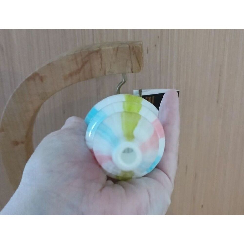 Robert Stanley Large Glass Hanging Christmas Ornament Decoration 11" Colorful - Picture 5 of 9